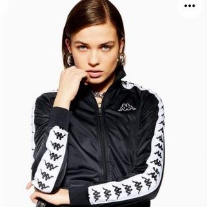 KAPPA Banda Zip Up Jacket Black Medium